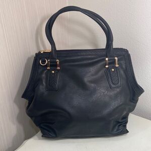 Buaton Vegan Black Satchel Bag